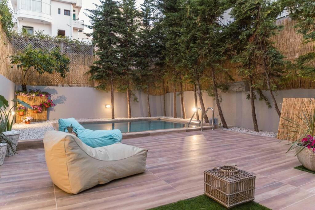 G&M Luxury Residence With Pool Hriszí Aktí Haniá Kültér fotó