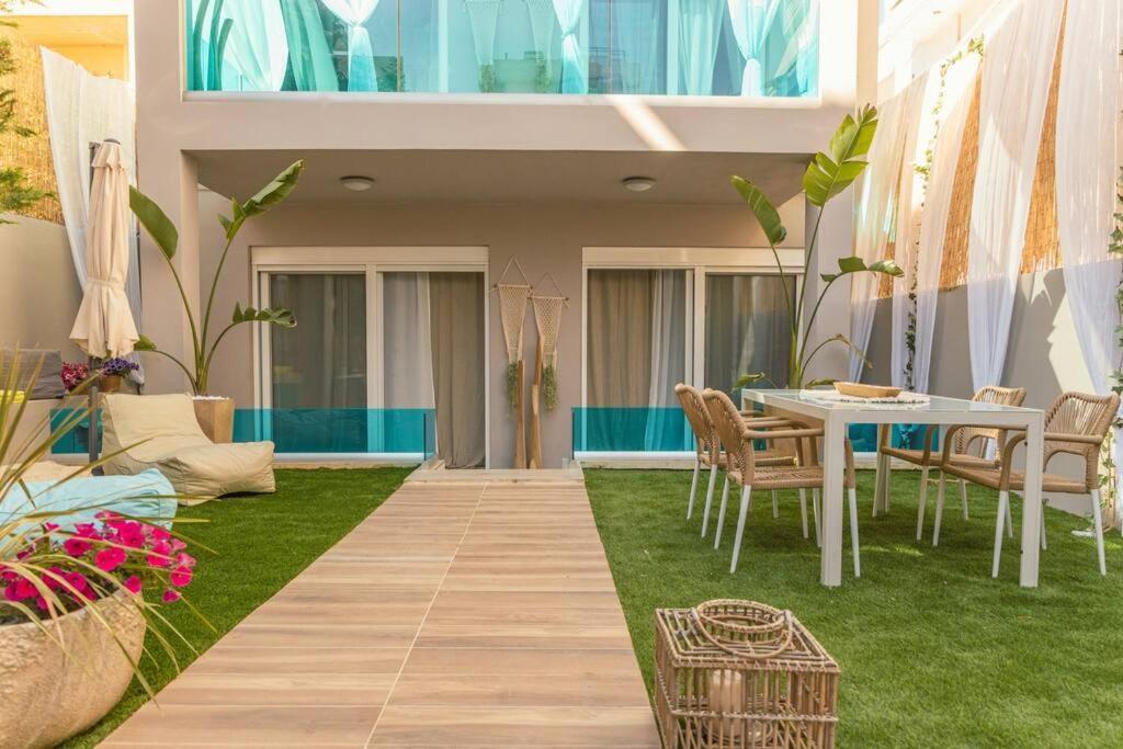 G&M Luxury Residence With Pool Hriszí Aktí Haniá Kültér fotó