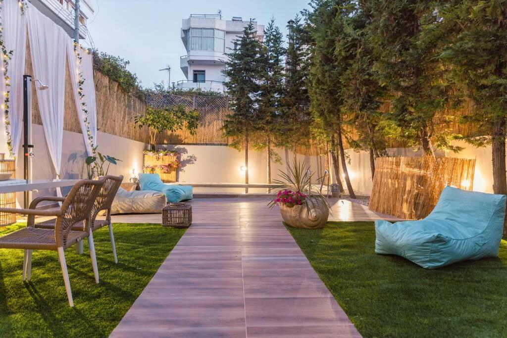 G&M Luxury Residence With Pool Hriszí Aktí Haniá Kültér fotó