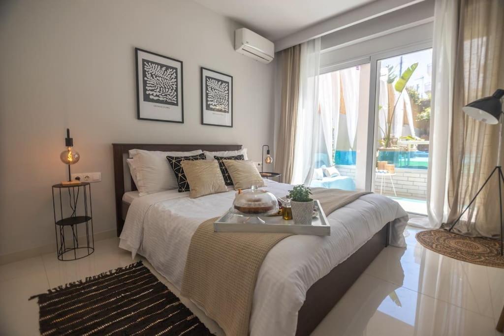 G&M Luxury Residence With Pool Hriszí Aktí Haniá Kültér fotó