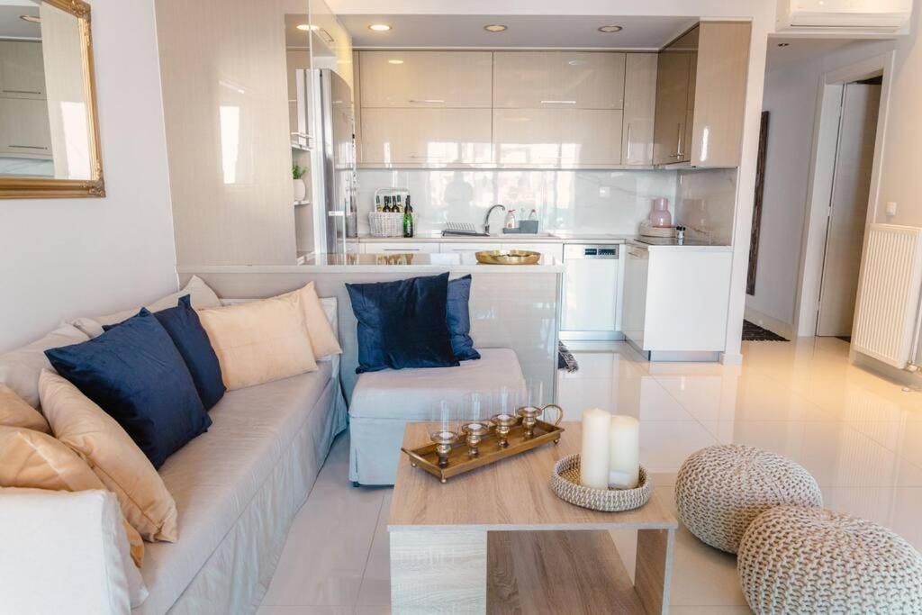 G&M Luxury Residence With Pool Hriszí Aktí Haniá Kültér fotó