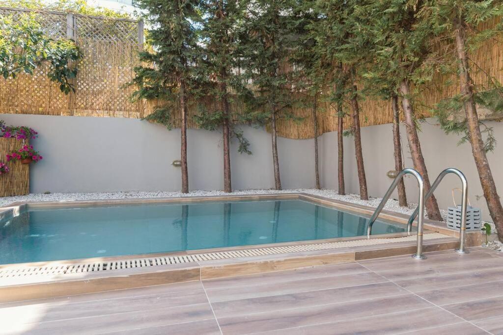 G&M Luxury Residence With Pool Hriszí Aktí Haniá Kültér fotó